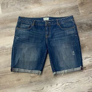 Aeropostale - Women’s Jean Shorts - Distress Look - Size 13/14